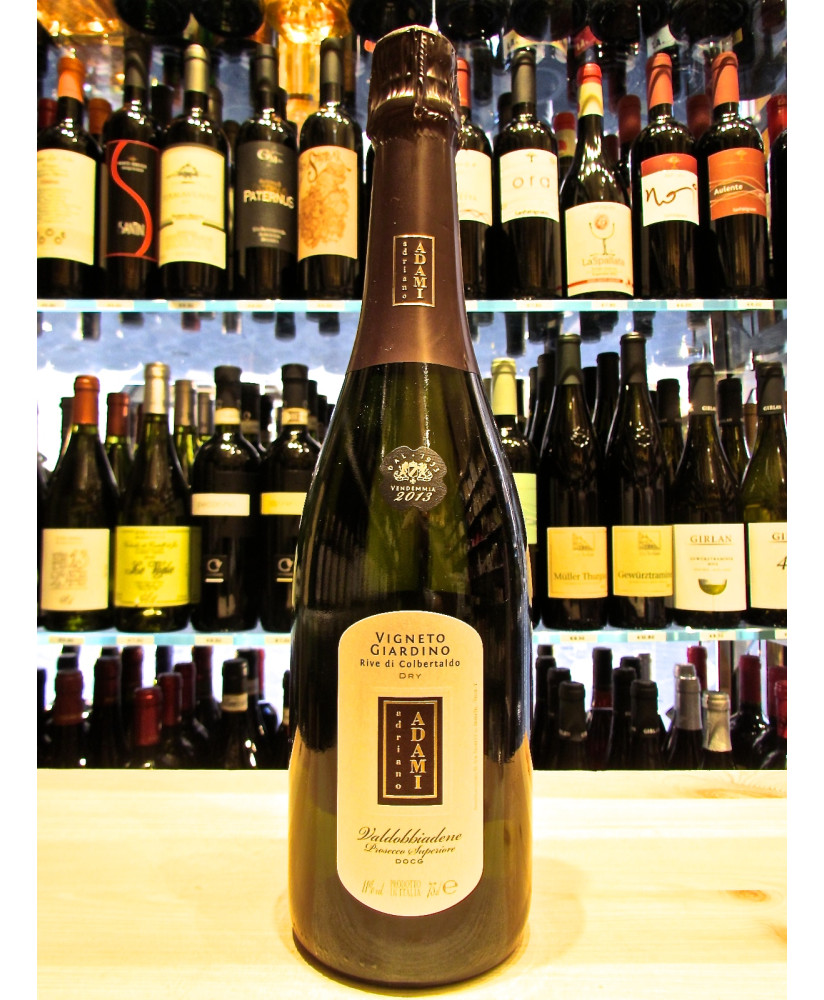 Online sales Adami Prosecco With credas Rive Farra di Soligo Prosecco Superiore DOCG Brut. Shop Online With credas Adami Prosecc