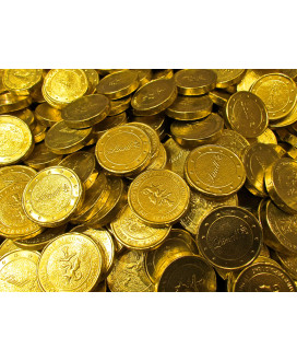 Vendita online cioccolatini Lindt a forma di monete d'oro. Shop on line dobloni di cioccolato Lindt e Sprungli prezzo.