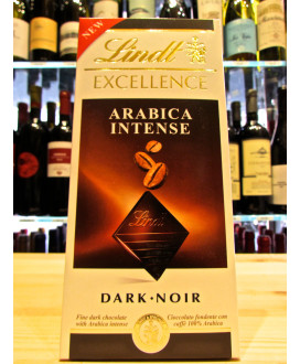 Buy online sales dark chocolate bars Lindt & Sprüngli Excellence bitter with arabica coffee, Arabica Intense.