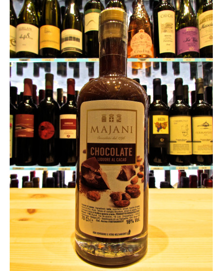 Buy online sales liqueur Chocolate Majani Bologna. Shop Cream Cocoa Majani. Quality products. Made in Italy