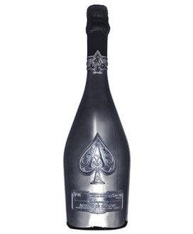 Buy online sales Armand De Brignac Blanc de Noir, Ace of Spades, 100% Pinot Noir, silver bottle, exclusive, safe shipping!