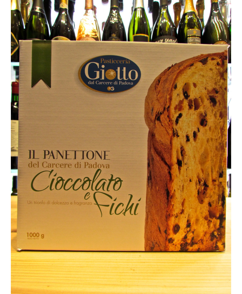 Vendita online panettoni artigianali Pasticceria Giotto Cioccolato e fichi dal carcere di Padova Shop online panettone Giotto