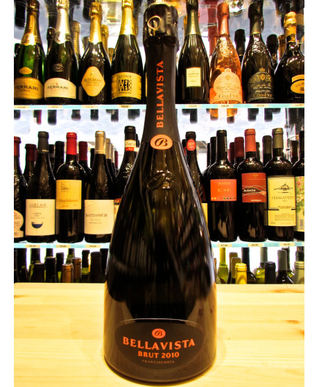 Sale online Italian Bellavista Cuvée Brut Millesimè Vintage Franciacorta best price. Sparkling white wine. Buy on line sparkling