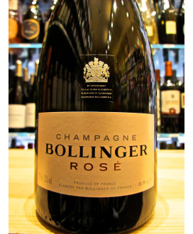 Vendita online Bollinger Rosé Brut astucciato. Shop on line Bollinger Rosè lo champagne di James Bond, di Winston Churchill e da