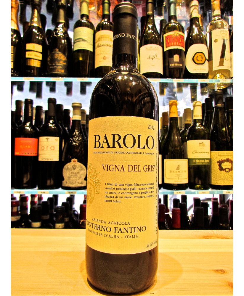 Conterno Fantino Barolo Vigna del Gris docg. Vendita online vini Piemontesi Conterno. Shop on line vino al miglior prezzo