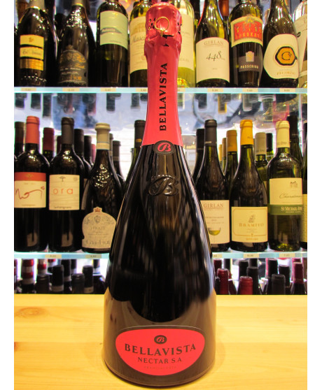 Sale online Italian Bellavista Nectar Demi Sec Franciacorta best price. Sparkling white wine not dosed. Buy on line sparkling wi