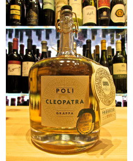 Vendita online Grappa Poli Cleopatra Prosecco Oro. Grappa invecchiata online al miglior prezzo. Shop online grappe Poli