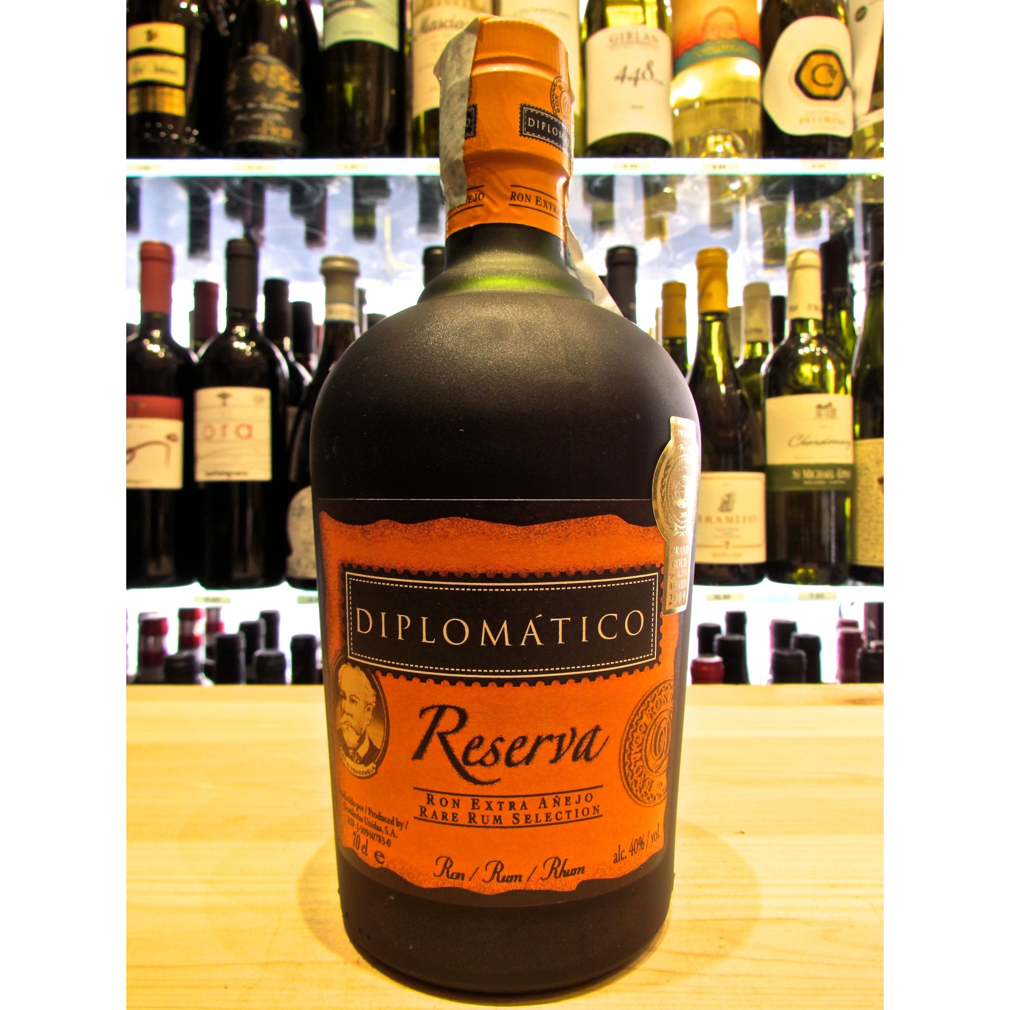 Online sales Rum diplomatico Reserva, best price. safe and fast delivery.  Shop on line Venezuelan Diplomatic Reserve