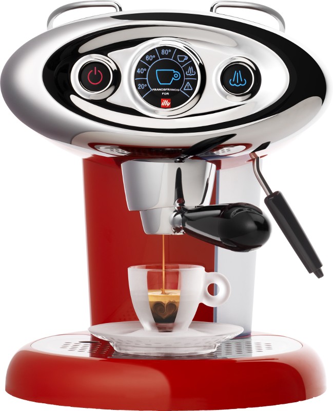 Vendita online macchina per caffè Illy farncisfrancis x7.1 Rossa