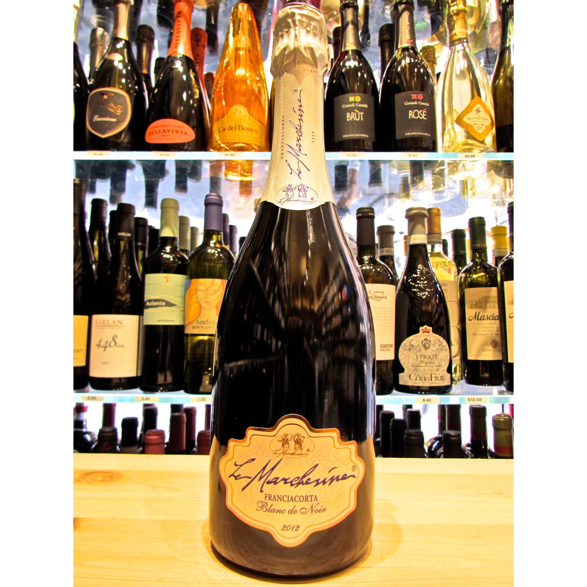 The Franciacorta Blanc de Noir Marchesine. Sale online italian