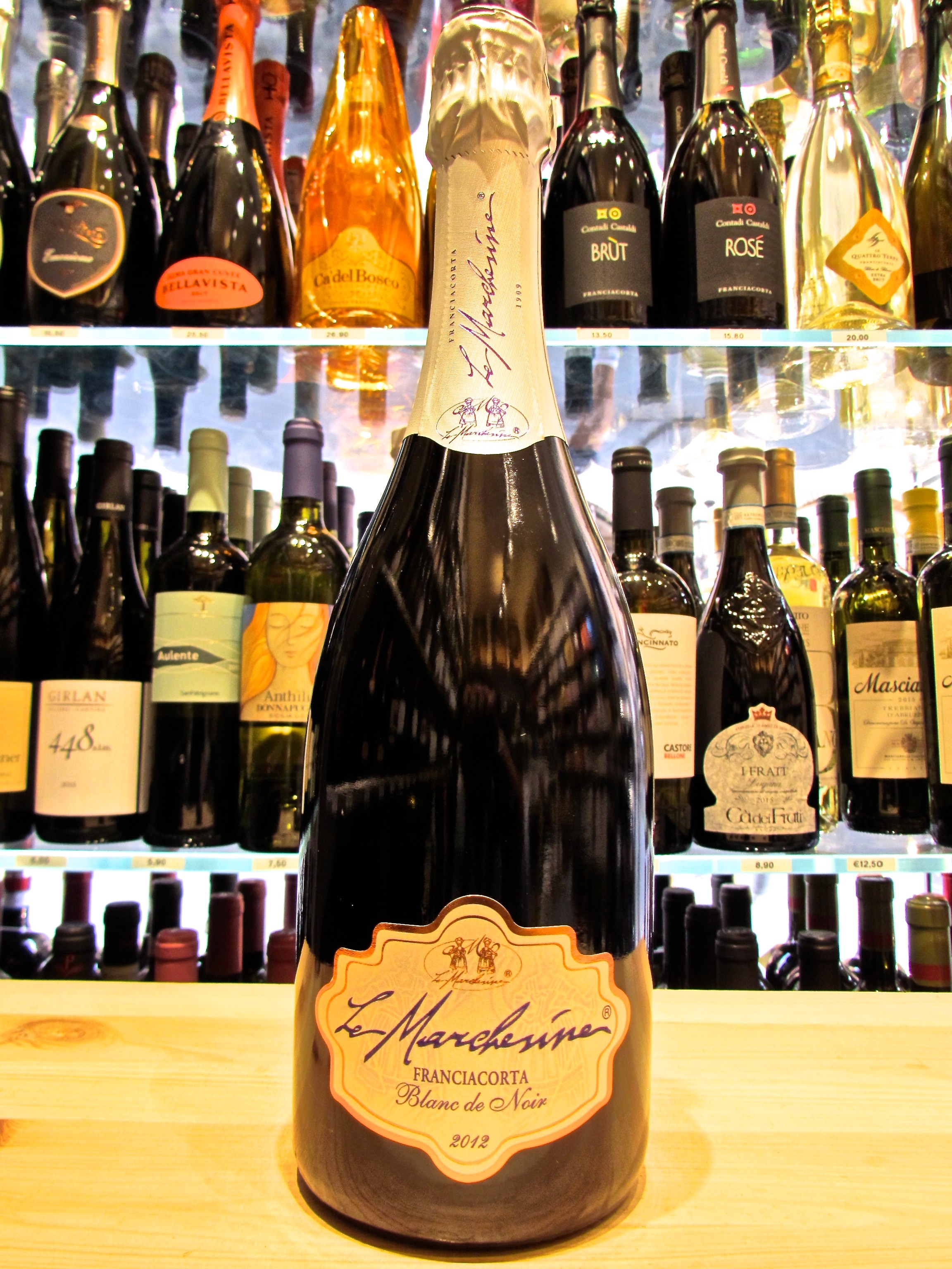 The Franciacorta Blanc de Noir Marchesine. Sale online italian