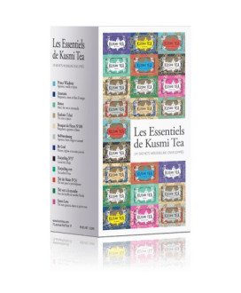 Vendita online selezione Tè Kusmi. Gli Essenziali. Tea in filtri. Tè Francese di qualità in scatola. Shop on-line Kusmi