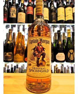 Rum Captain Morgan Original Spiced Gold. Vendita online e prezzo rum da drink ottimo da bere freddo e con coca cola 