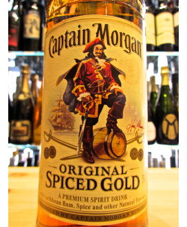 Rum Captain Morgan Original Spiced Gold. Vendita online e prezzo rum da drink ottimo da bere freddo e con coca cola 