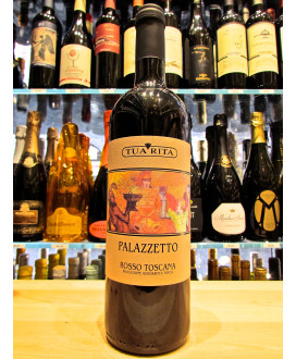 Wines Tua Rita, Tuscany IGT Red Palazzetto, Suvereto, sangiovese. Sale online Tuscan red wines best price.