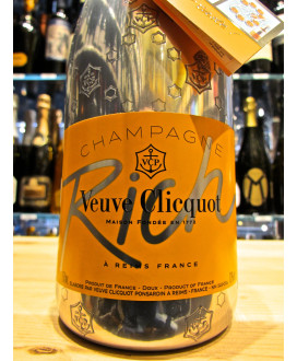 Veuve Clicquot Cuvee Rich shop. Online sale Veuve Cliquot demi sec to drink with ice. Best champagne price.