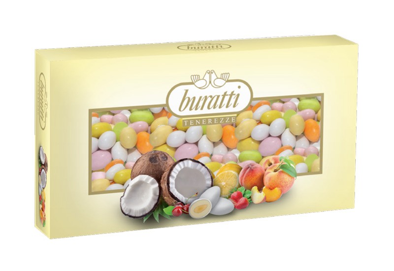 Buratti Italian Sugared Almonds Tenerezze online sales. Buy online assorted  dragees in various taste