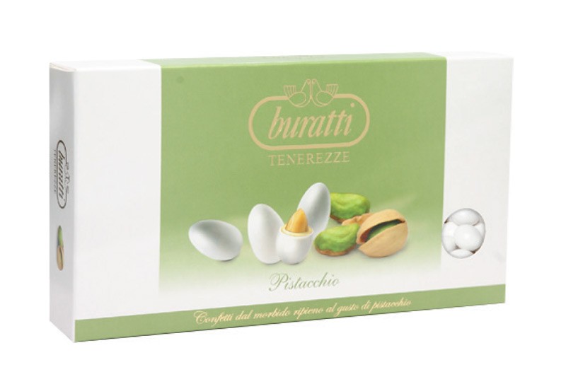 Buratti Italian Sugared Almonds Tenerezze online sales. Buy online assorted  dragees Pistachio taste