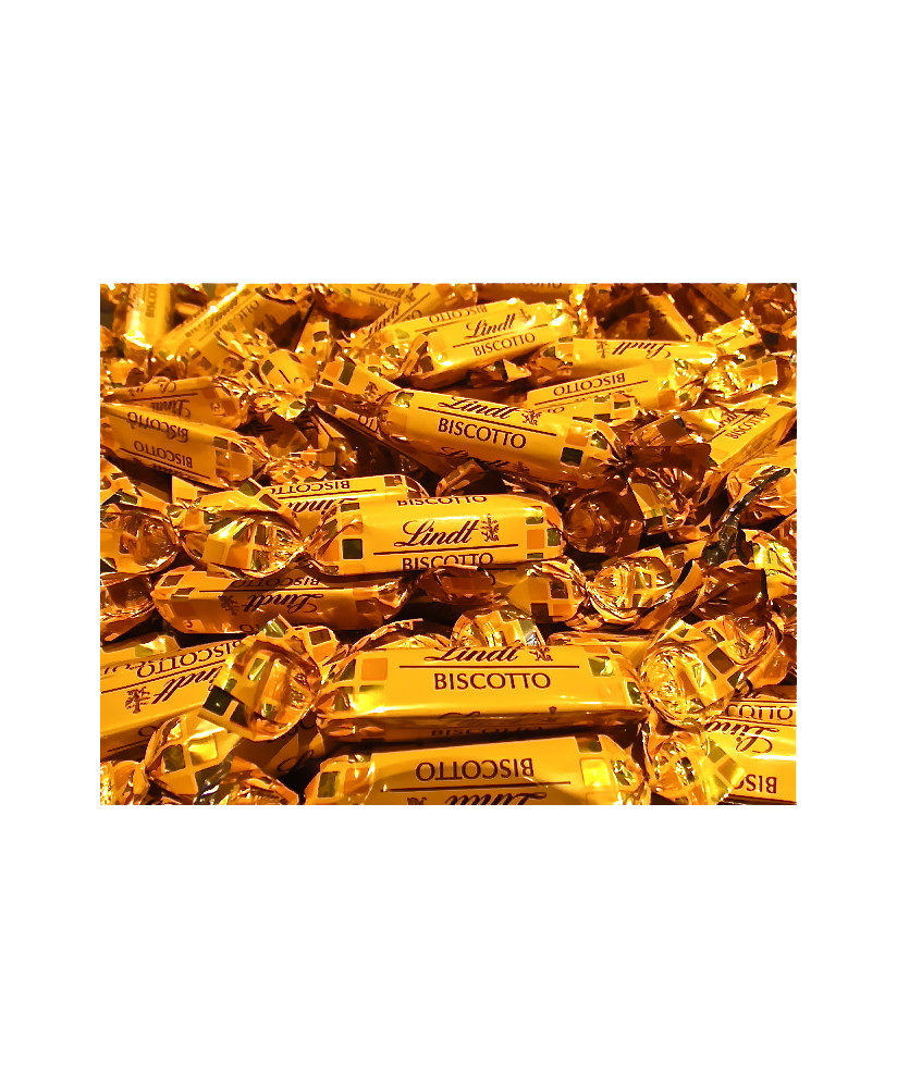 Vendita online cioccolatini Lindt Bastoncini gusto biscotto con cioccolato al latte e bianco. Shop on line praline biscotto Lind