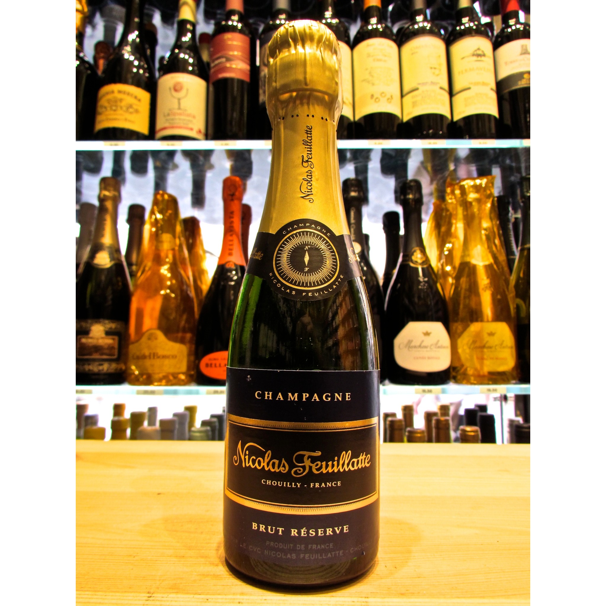 Online shop Champagne quality Nicolas the Brut Réserve. at French Online sale Feuillatte best price champagne