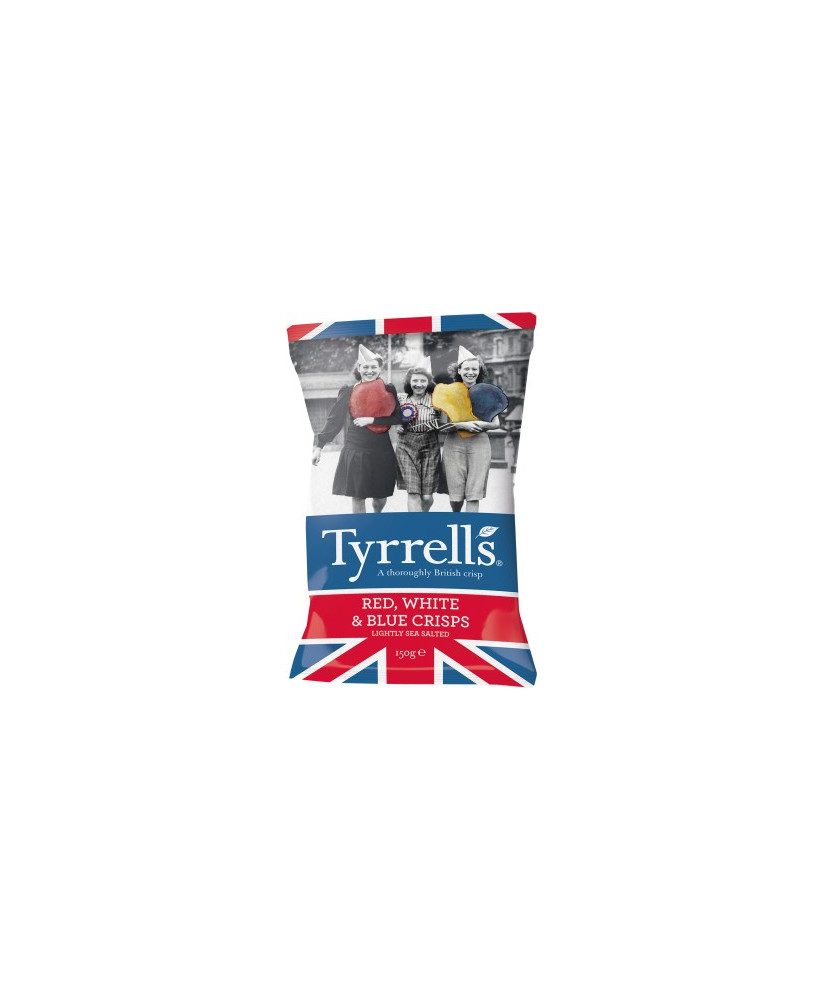 Vendita online Patatine Tyrrells, Patatine Classiche 150g. Shop online patatine Inglesi Tyrrells