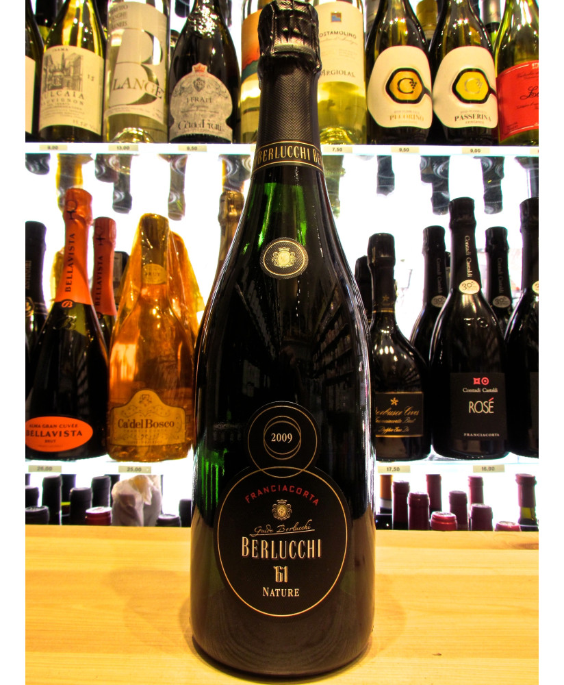 Franciacorta Berlucchi '61 Nature. Vendita online Franciacorta Fratelli Berlucchi Nature. Shop al miglior prezzo