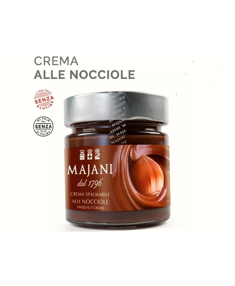 Vendita online Majani Crema Spalmabile Scorza Sfoglia Nera Fondente. Shop on line creme Spalmabili Majani di Bologna. Prezzi