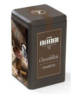 Vendita online cioccolata in tazza Babbi, shop online cioccolata calda classica Babbi, shop cioccolata in polvere Babbi.