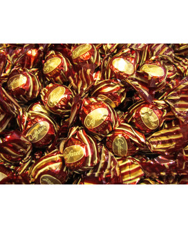 Shop online chocolates Caffarel cuneesi filled with rhum cream dark chocolate coated with cocoa grain.