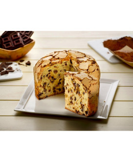 Vendita online panettone Flamigni con Gocce di Cioccolato. Shop on-line panettoni artigianali, dolce da forno lievitato naturalm