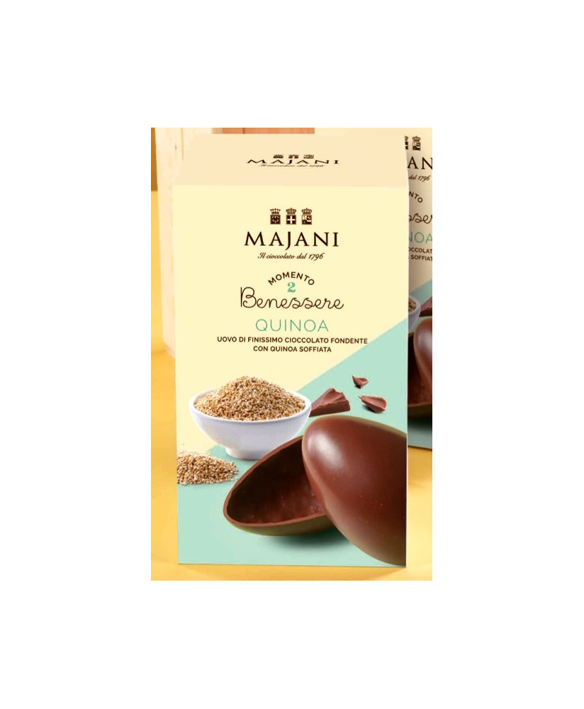 Buy on line italian Easter eggs with surprise Dark Chocolate with Orange Peel . Shop on line easter egg Majani Fiat cremino, dar