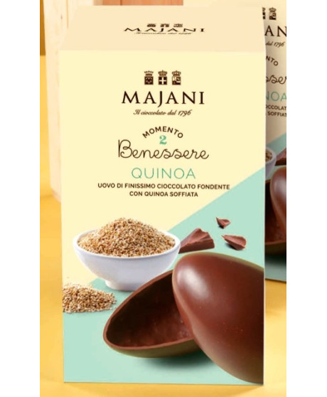 Vendita online uova di Pasqua Majani di cioccolato bianco con amarene. Shop on line Uovo di Pasqua con amarene