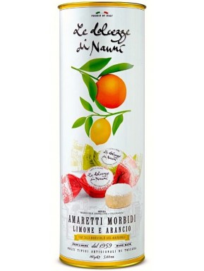 (3 CONFEZIONI X 160g) Nanni - Amaretti Morbidi - Limone e Arancio