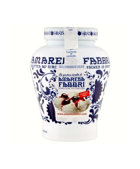 Shop online Fabbri Sour Cherries in Syrup, italian canned fruit Fabbri quality at the best price. Fabbri Fruit