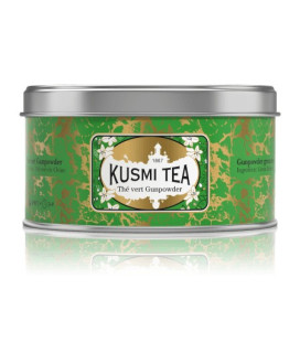 Vendita online Gunpowder Green Tea Kusmi in filtri. Tè Francese di qualità depurante in sacchetti. Shop on-line Kusmi Tea prezzo