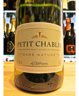 Le Chabilienne Petit Chablis, vendita online vino bianco francese Dame Nature da agricoltura biologica. Shop