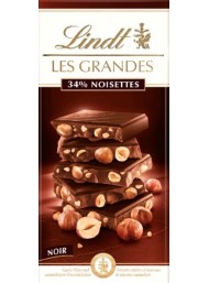 Lindt - Les Grandes - Dark Chocolate with Whole Hazelnuts - 150g