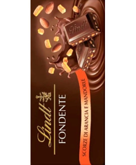 Buy Online sales dark chocolate bars with almonds and orange Lindt & Sprüngli, the original recipe. Shop online tablets