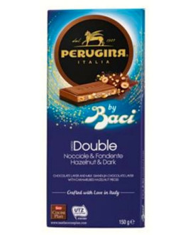 Vendita online Tavolette di Cioccolato Baci Perugina al latte con nocciole e gianduia e fondente Luisa e Gianduja con nocciole