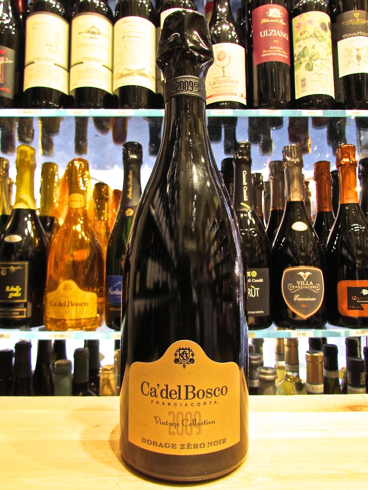 Vendita online Ca' del Bosco Vintage Dosage Zéro Noir 2007 Millesimato,  100% pinot nero. Shop on line Nuovo Franciacorta Millesi