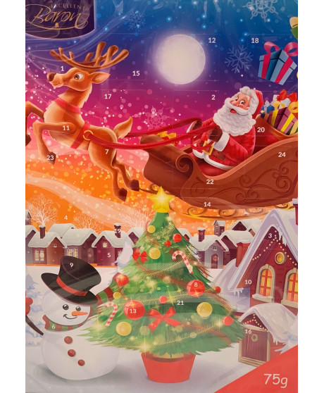 Vendita online Calendario d'Avvento con cioccolatini al latte Windel al miglior prezzo. Shop on line confezioni Natalizie per ba