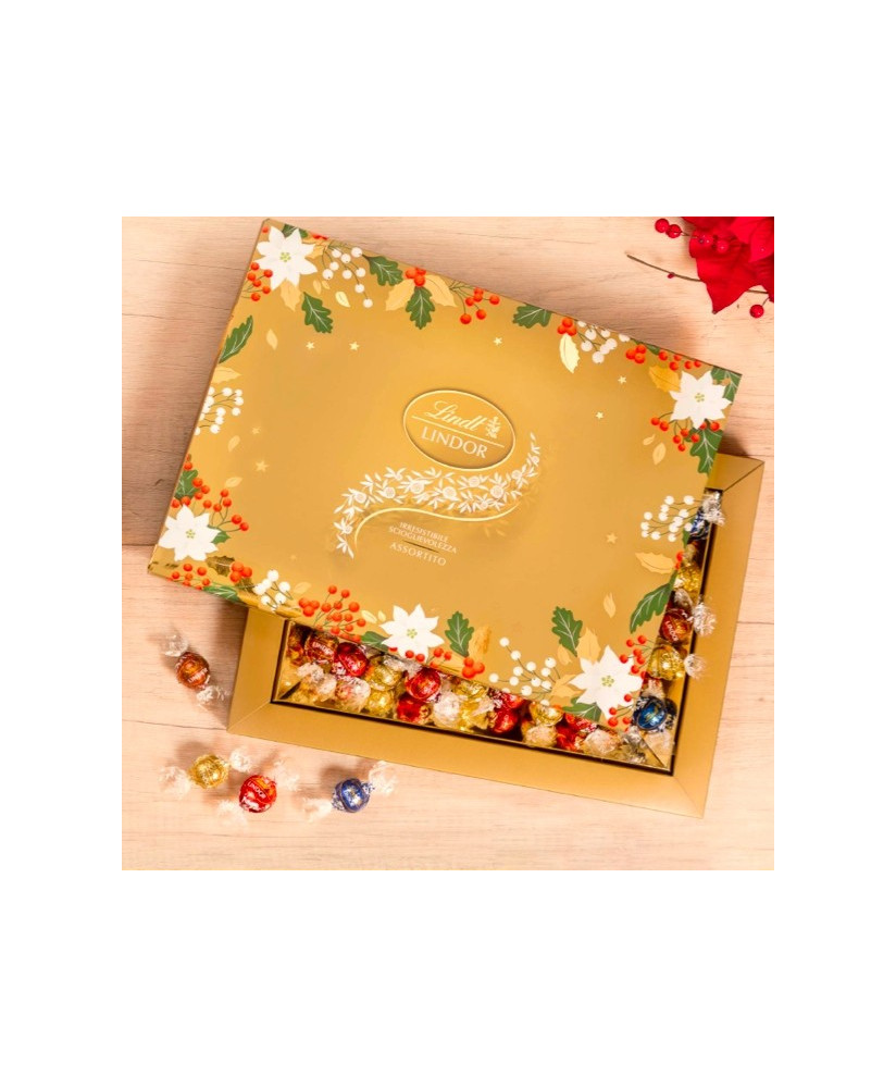 Shop online gift boxes of chocolates Lindor, Lindt & Sprüngli at the best price buy on line. Shop online Christmas Lindt assorte