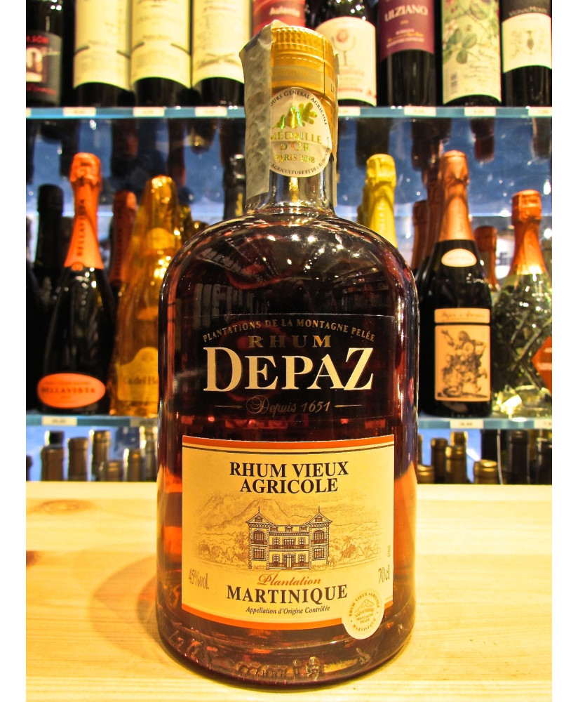 Rum Depaz - Vieux Agricole - Martinique - Plantation Aged Rhum - Online shop and price Agricole Rum