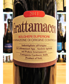 Podere Grattamacco, Castagneto Carducci, Bolgheri Superior 2011. Sale online Tuscan red wines best price.