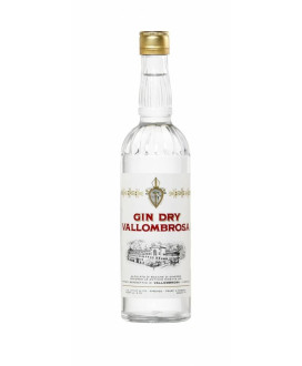 Monks Vallombrosa Abbey - Dry Gin Vallombrosa - Online sale quality Tuscan Gin liquor Benedictine monks