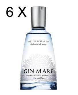 Vendita online Gin Mare prodotto in Spagna con l'utilizzo di ingredienti dei paesi bagnati dal mar Mediterraneo. Shop on line e