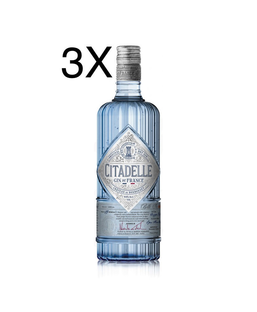 Buy Online Gin Citadelle produced in France with the use of 19 botanic. Shop online and price Gin Citadelle, made in France with