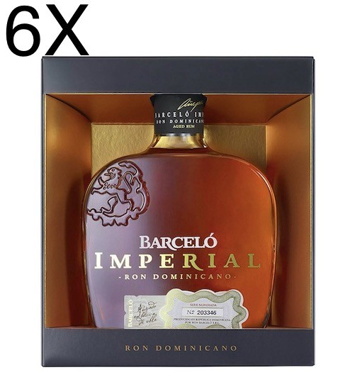 ron rhum barcelo' imperial cl.70 astucciato