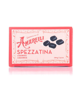 Vendita online caramelle di Liquirizia pura artigianale "Amarelli" Spezzatina - Rossano Calabro (Cosenza) dal 1731. Shop on line