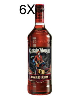 Rum Captain Morgan Black Dark Rum. Vendita online e prezzo rum scuro ottimo da bere con amici